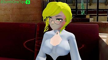 Ruby and Glinda explore futanari in RWBY