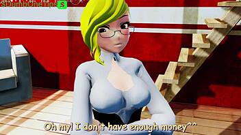 Ruby and Glinda explore futanari in RWBY