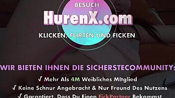 German teen 18+ masturbates during phone sex