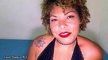 Redhead MILF gets a facial in this oral sex scene with a black pornstar