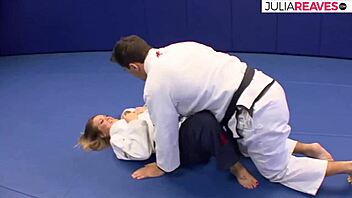 Sport First, Then Big Cock Pounds My Shaved Pussy