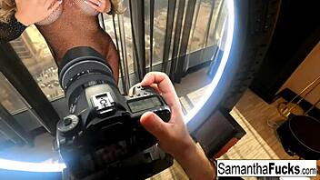 sexy tease with samantha saint