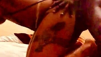 dzaddylongstrokes pounds sexy ebony milf's big ass interracial.