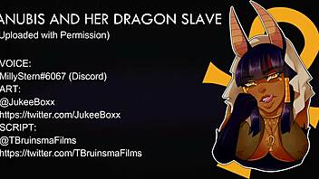 anubis and her dragon asmr
