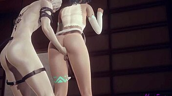 Venti Arcont in Genshin Impact yaoi threesome with hard sex