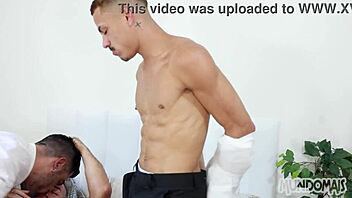 What happens at a gay bachelor party before the wedding?