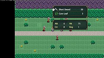 I'm Axel in this erotic anime hentai adventure, it's so exciting!