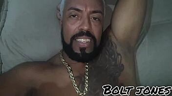 Tattooed guy fucks his friend's ass with monster cock!