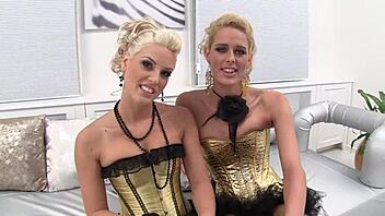 big butt girls blanche and chelsey in group scene