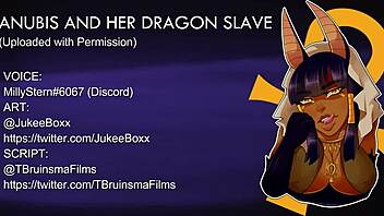 anubis and her dragon asmr