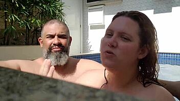 Couple Engages In Threesome Swinging