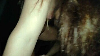 wife in pajamas fucks friend in silence while husband is in room