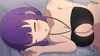 check out vel's swim suit boobs in this pov anime.