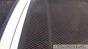 ebony female cop gets gangbanged by b police outdoors