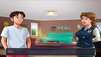 I play Summer Time Saga unc part 16