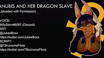 anubis and her dragon asmr