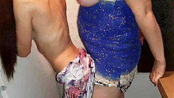 Fuck Her Hotly With Strapon