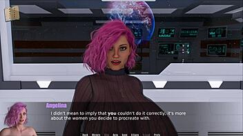 Journey through spacetime in this erotic anime hentai episode 45.