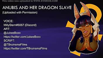 anubis and her dragon asmr