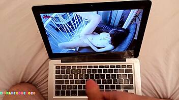 Jerk off watching Melody Squirta's public window show