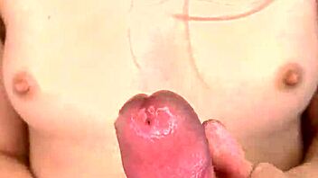 my girlfriend jerked me off close up day 47 with small tits blonde babe