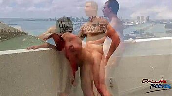 S 5 BAREBACK PENTHOUSE POOL FUCK FEATURING JOHNNY AND ROBBIE RIVERS