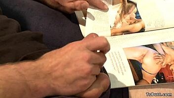 shemale catches roommate jerking off 😉