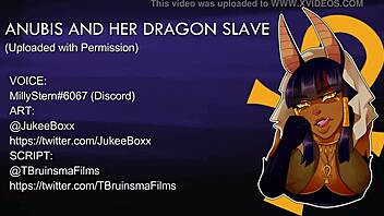 anubis and her dragon asmr