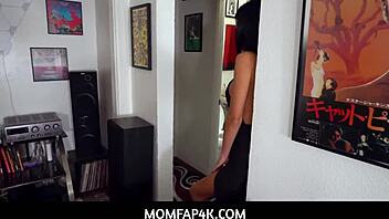 Stepson gets breakfast in bed from stepmom