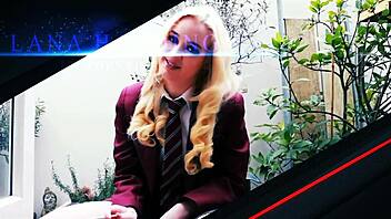 Lana's Mind Teased In Class