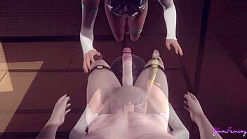 Venti Arcont in Genshin Impact yaoi threesome with hard sex