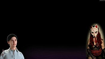 Gamer girl in see-through bra plays naughty hentai game 🕹️