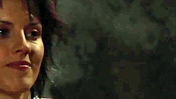 two bound busty lesbian slaves whipped and punished