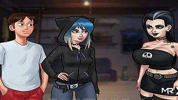 Summertimesaga Ep1 78 Peeping Naked Teen and Milf Asses