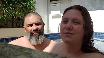 Couple Engages In Threesome Swinging