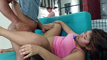 jassi gets wild searching for my cock again. i pound her tight pussy hard in part 2.