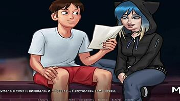 Summertimesaga Ep1 78 Peeping Naked Teen and Milf Asses