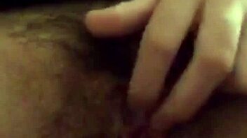 A solo pleasure experience with a mouth-watering blowjob