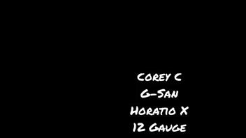 tatted dreadhead beauty gets fucked til orgasm in knee high socks while talking dirty