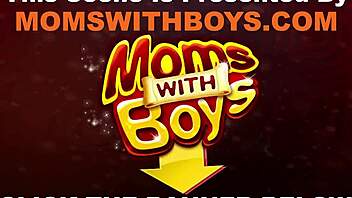 Old slut takes stepson’s hard anal pounding in bedroom.