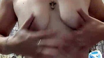 fucked her pussy and anal all close up with toys to orgasm