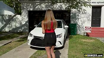 Bubble Butt Alexa Vega Fucked Hard in Van