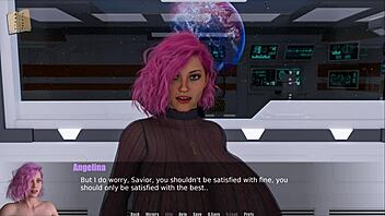 Journey through spacetime in this erotic anime hentai episode 45.