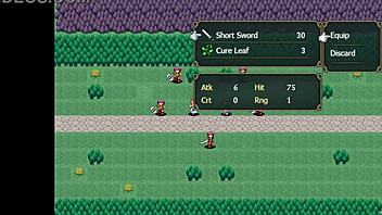 I'm Axel in this erotic anime hentai adventure, it's so exciting!