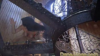 hot romanian nelly kent banged doggy on glass floor!