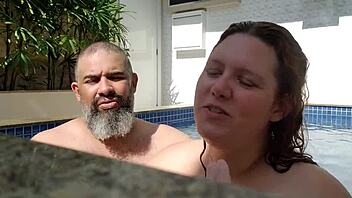 Couple Engages In Threesome Swinging