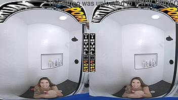 virtual porn, put on headset, watch lucky anne ride bbc pov... oops!