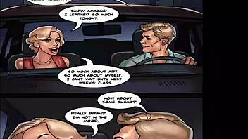 Art class S1Ep4 - Uptight student disciplined by dom for disobedience