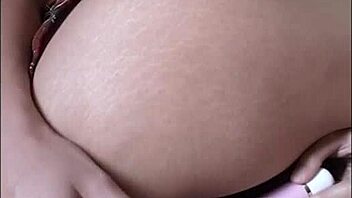 Young Girl Masturbating In Detail, Touching Herself Sensually On The Bed