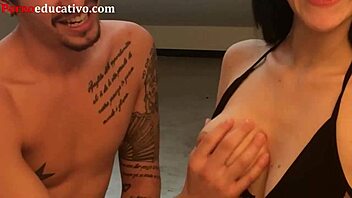 Nerea's sensitive nipples - a sexy amateur sensation